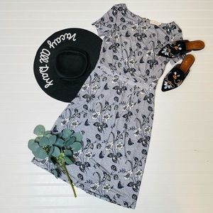 Tory Burch Floral Sheath Silk Dress